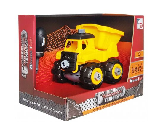 Конструктор Microlab Toys Строительная техника - грузовик (MT8906А), изображение 3 Конструктор Microlab Toys Строительная техника - грузовик (MT8906А), изображение 3