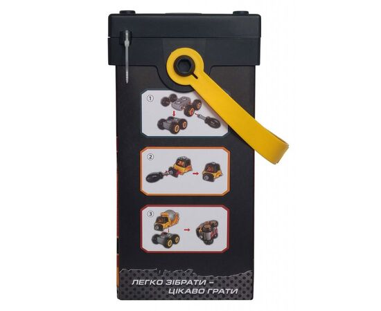 Конструктор Microlab Toys Строительная техника - бетономешалка (MT8908), изображение 4 Конструктор Microlab Toys Строительная техника - бетономешалка (MT8908), изображение 4