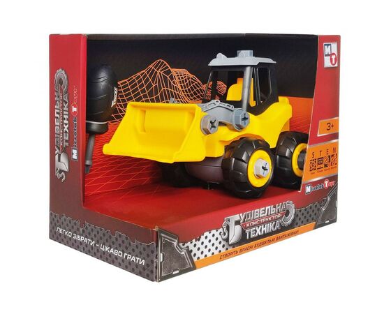 Конструктор Microlab Toys Строительная техника - трактор (MT8910А), изображение 3 Конструктор Microlab Toys Строительная техника - трактор (MT8910А), изображение 3