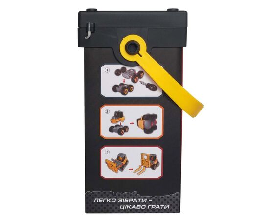 Конструктор Microlab Toys Строительная техника - автопогрузчик (MT8911), изображение 4 Конструктор Microlab Toys Строительная техника - автопогрузчик (MT8911), изображение 4
