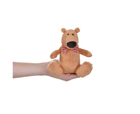 М'яка іграшка Same Toy Полярний ведмедик світло-коричневий 13 см (THT666), зображення 3 М'яка іграшка Same Toy Полярний ведмедик світло-коричневий 13 см (THT666), зображення 3