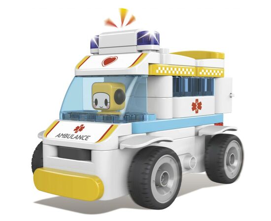 Конструктор Pai Blocks Ambulance + пульт ДУ 69 елементів (62003W)