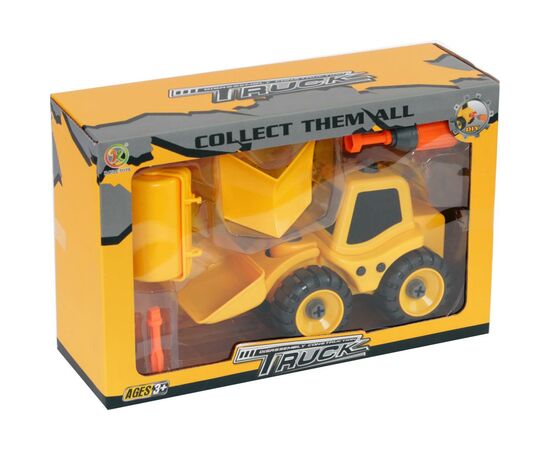 Конструктор Kaile Toys трактор , разборная модель с отвер (KL716-2)