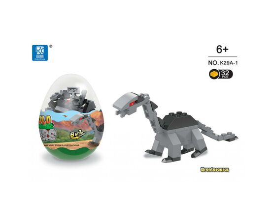 Конструктор Mindbox DINOSAURS в яйце в ассорт. (K29A), изображение 3 Конструктор Mindbox DINOSAURS в яйце в ассорт. (K29A), изображение 3