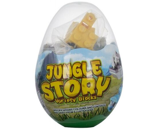 Конструктор Mindbox JUNGLE STORY в яйце в асорт (K31A)