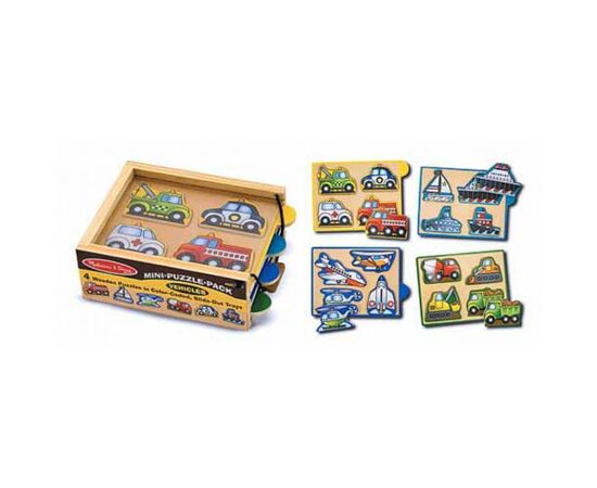 Развивающая игрушка Melissa&Doug Машинки (MD4791), изображение 2 Развивающая игрушка Melissa&Doug Машинки (MD4791), изображение 2