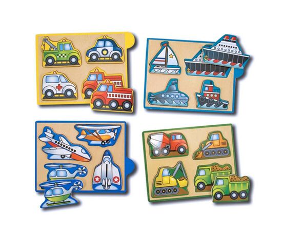 Развивающая игрушка Melissa&Doug Машинки (MD4791)