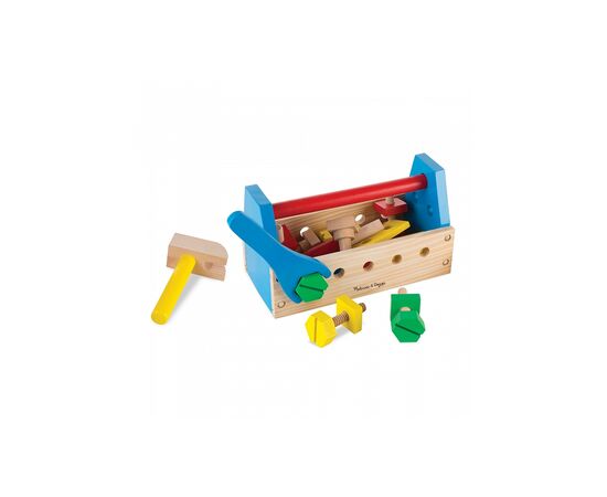 Развивающая игрушка Melissa&Doug Набор инструментов (MD494), изображение 2 Развивающая игрушка Melissa&Doug Набор инструментов (MD494), изображение 2