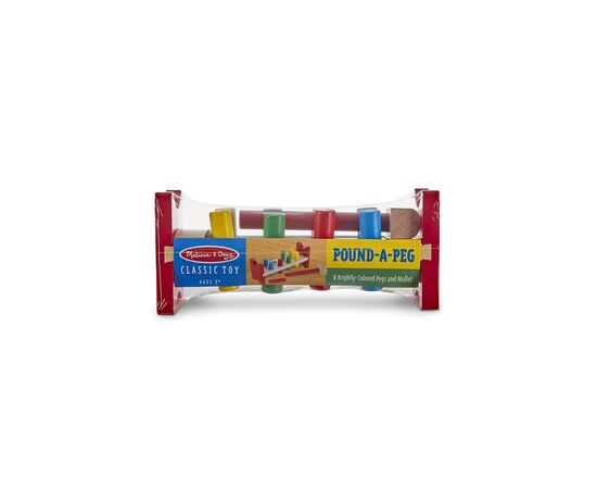 Развивающая игрушка Melissa&Doug Детская стучалочка (MD496), изображение 2 Развивающая игрушка Melissa&Doug Детская стучалочка (MD496), изображение 2