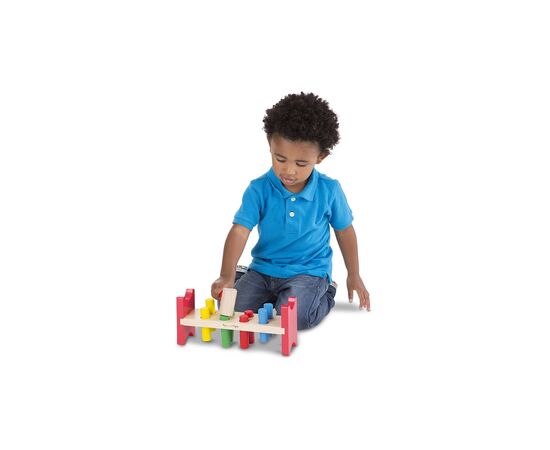 Развивающая игрушка Melissa&Doug Детская стучалочка (MD496), изображение 4 Развивающая игрушка Melissa&Doug Детская стучалочка (MD496), изображение 4
