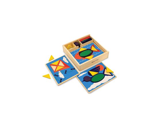 Развивающая игрушка Melissa&Doug Мозаика для начинающих (MD528), изображение 2 Развивающая игрушка Melissa&Doug Мозаика для начинающих (MD528), изображение 2