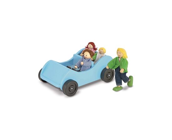 Развивающая игрушка Melissa&Doug Дорожная машинка с куклами (MD2463), изображение 3 Развивающая игрушка Melissa&Doug Дорожная машинка с куклами (MD2463), изображение 3