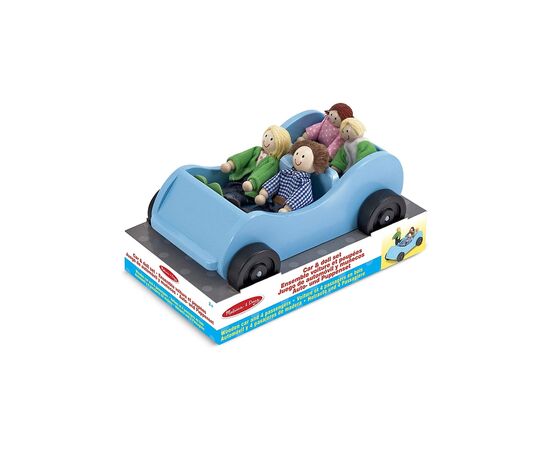 Развивающая игрушка Melissa&Doug Дорожная машинка с куклами (MD2463), изображение 4 Развивающая игрушка Melissa&Doug Дорожная машинка с куклами (MD2463), изображение 4