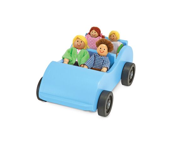 Розвиваюча іграшка Melissa&Doug Дорожная машинка с куклами (MD2463)