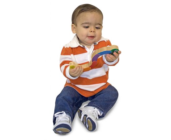 Развивающая игрушка Melissa&Doug Головоломка Гусеница (MD3032), изображение 2