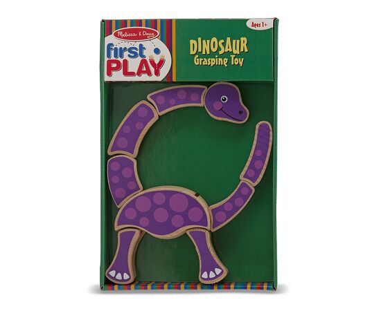 Развивающая игрушка Melissa&Doug Головоломка Динозавр (MD3072), изображение 2 Развивающая игрушка Melissa&Doug Головоломка Динозавр (MD3072), изображение 2