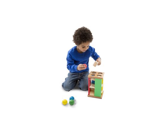 Развивающая игрушка Melissa&Doug Стучалка Забей шарик (MD3559), изображение 3 Развивающая игрушка Melissa&Doug Стучалка Забей шарик (MD3559), изображение 3