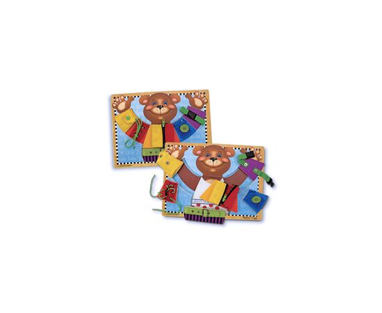 Розвиваюча іграшка Melissa&Doug Доска - застежки (MD3784)