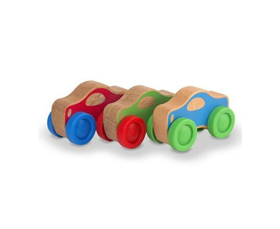 Розвиваюча іграшка Melissa&Doug Автомобильная пирамидка (MD4051)