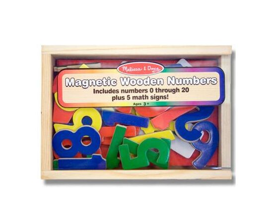 Розвиваюча іграшка Melissa&Doug Магнитные деревянные цифры (MD449)