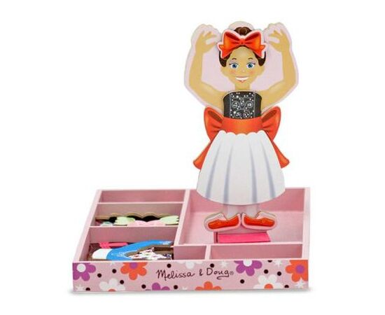 Развивающая игрушка Melissa&Doug Нина-балерина (MD3554), изображение 2 Развивающая игрушка Melissa&Doug Нина-балерина (MD3554), изображение 2