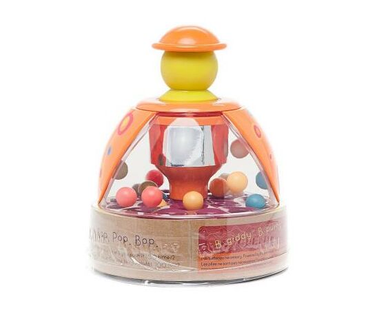 Развивающая игрушка Battat Юла-мандаринка (BX1119Z), изображение 2 Развивающая игрушка Battat Юла-мандаринка (BX1119Z), изображение 2