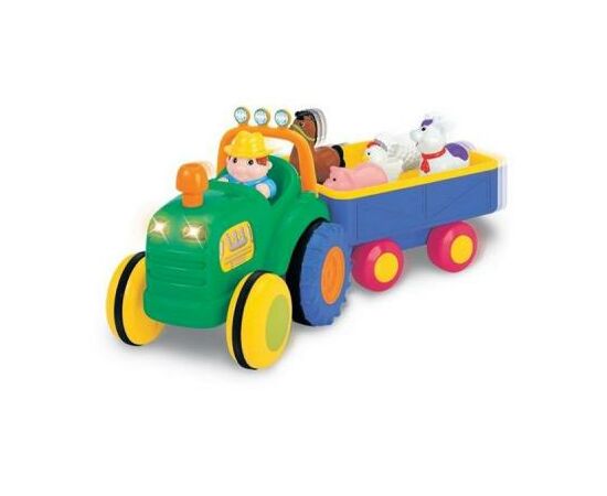 Розвиваюча іграшка Kiddieland Трактор фермера ( рос.мова) (049726)