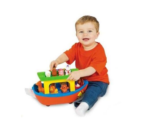 Развивающая игрушка Kiddieland Ноев Ковчег (рус.) (049734), изображение 3 Развивающая игрушка Kiddieland Ноев Ковчег (рус.) (049734), изображение 3