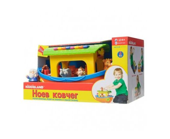 Развивающая игрушка Kiddieland Ноев Ковчег (рус.) (049734), изображение 4 Развивающая игрушка Kiddieland Ноев Ковчег (рус.) (049734), изображение 4