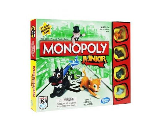 Настольная игра Hasbro Моя первая монополия (рус.язык) (A6984121)