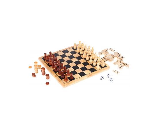 Настольная игра Tactic 5 в 1 (14006), изображение 2 Настольная игра Tactic 5 в 1 (14006), изображение 2