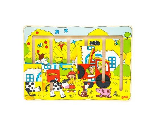 Развивающая игрушка Goki Наша ферма (57596), изображение 5