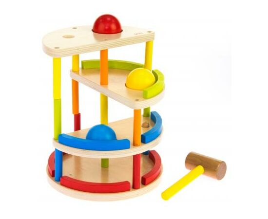 Развивающая игрушка Goki Трекбол с молотком (53901), изображение 2 Развивающая игрушка Goki Трекбол с молотком (53901), изображение 2