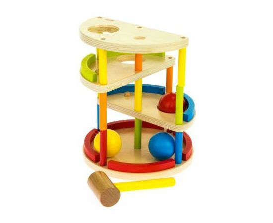 Развивающая игрушка Goki Трекбол с молотком (53901), изображение 3 Развивающая игрушка Goki Трекбол с молотком (53901), изображение 3