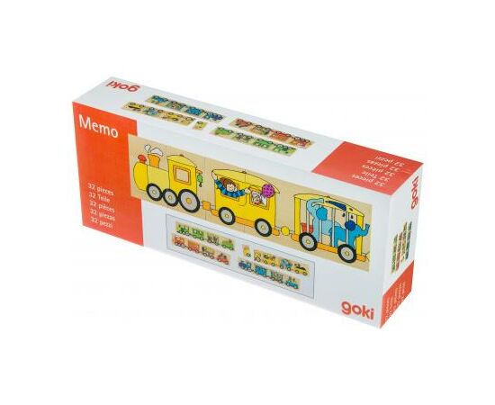 Пазл Goki Цветной паровоз (56945)