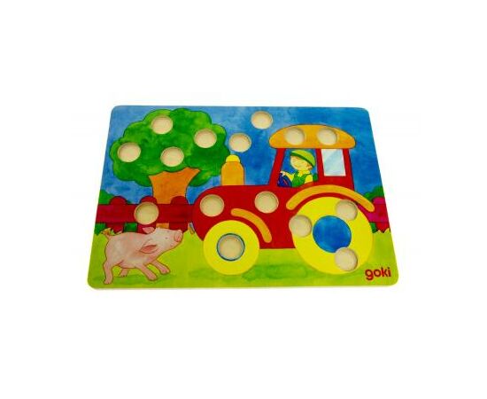 Настольная игра Goki Лото Разноцветный мир (56705), изображение 4 Настольная игра Goki Лото Разноцветный мир (56705), изображение 4