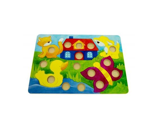 Настольная игра Goki Лото Разноцветный мир (56705), изображение 5 Настольная игра Goki Лото Разноцветный мир (56705), изображение 5