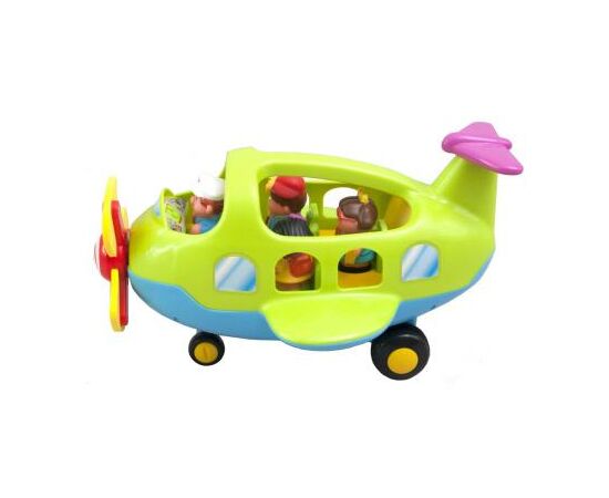 Развивающая игрушка Kiddieland Самолёт-путешественник (056895), изображение 2 Развивающая игрушка Kiddieland Самолёт-путешественник (056895), изображение 2