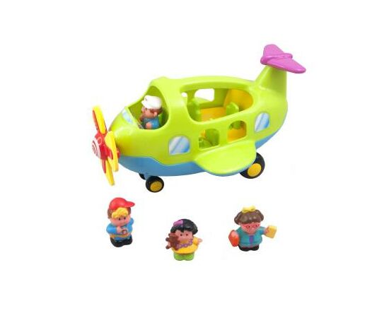 Розвиваюча іграшка Kiddieland Самолёт-путешественник (056895)