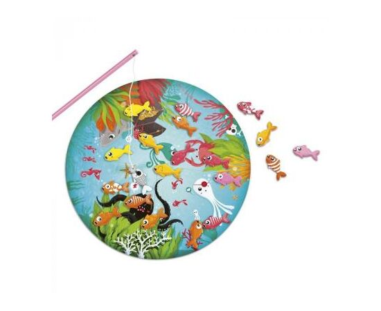 Настольная игра Janod Магнитная рыбалка (J02932), изображение 2 Настольная игра Janod Магнитная рыбалка (J02932), изображение 2