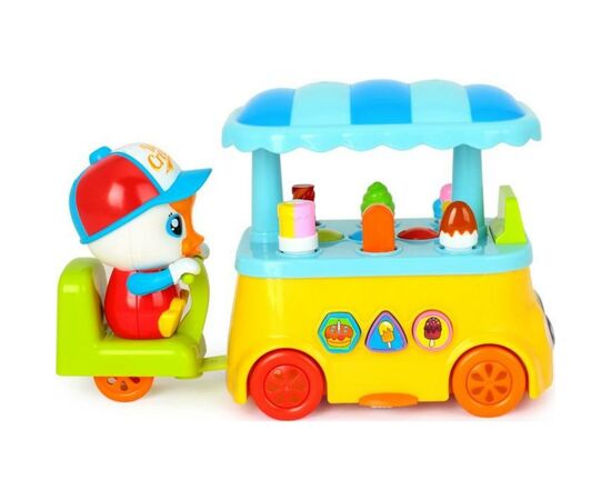 Развивающая игрушка Huile Toys Тележка с мороженым (6101), изображение 2