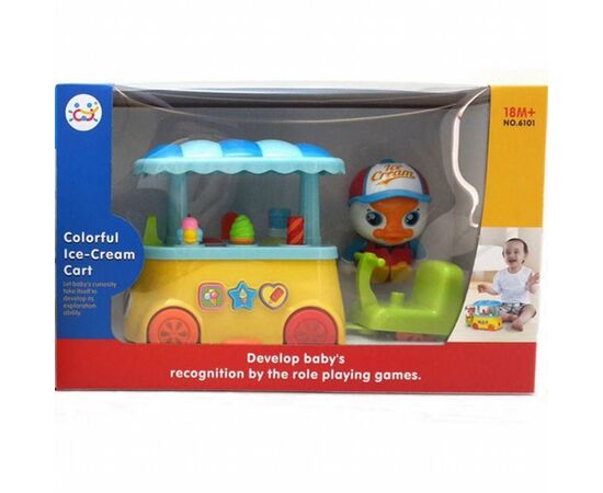 Развивающая игрушка Huile Toys Тележка с мороженым (6101), изображение 6