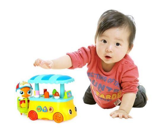 Развивающая игрушка Huile Toys Тележка с мороженым (6101), изображение 7