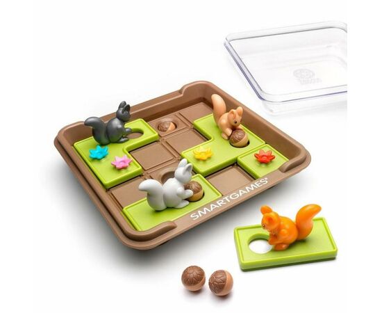 Настольная игра Smart Games Вперед, за орехами! (SG 425 UKR), изображение 3 Настольная игра Smart Games Вперед, за орехами! (SG 425 UKR), изображение 3