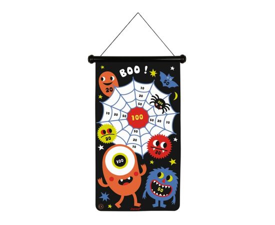 Настольная игра Janod Магнитный дартс Монстры (J02076), изображение 2 Настольная игра Janod Магнитный дартс Монстры (J02076), изображение 2