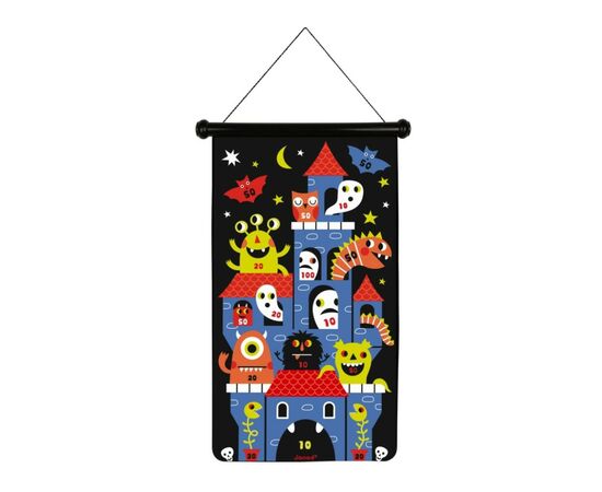 Настольная игра Janod Магнитный дартс Монстры (J02076), изображение 3 Настольная игра Janod Магнитный дартс Монстры (J02076), изображение 3