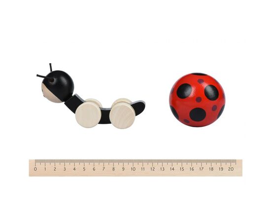 Развивающая игрушка Goki Божья коровка (54946G), изображение 2 Развивающая игрушка Goki Божья коровка (54946G), изображение 2