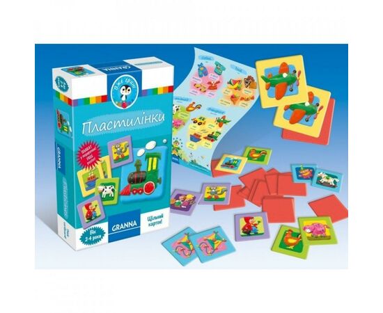 Настольная игра Granna Пластилинки (82661), изображение 2 Настольная игра Granna Пластилинки (82661), изображение 2
