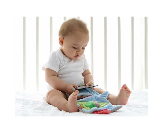 Развивающая игрушка Sigikid Мягкая шуршащая книжечка сова 19 см (41511SK), изображение 7 Развивающая игрушка Sigikid Мягкая шуршащая книжечка сова 19 см (41511SK), изображение 7
