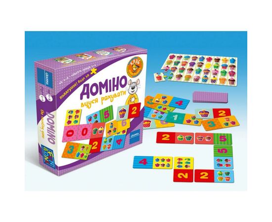 Настольная игра Smart Games Домино. Учусь считать (82500), изображение 2